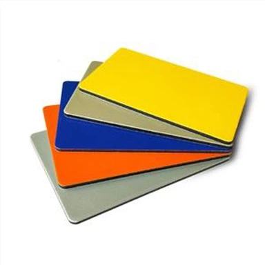 วัสดุก่อสร้างแผงอลูมิเนียมคอมโพสิตอลูมิเนียม Alucobond